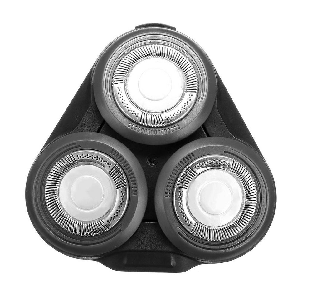 Trade-Shop Ersatzscherkopf passend für Philips Serie S5000 S5000 S5008 S5010 S5011 S5013 S5015, Scherkopfeinheit komplett mit Rückteil und Welle + Schutzkappe