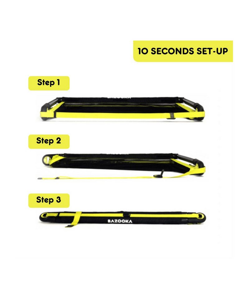 BAZOOKAGOAL™ Trainingshilfe BAZOOKA Teleskoptor, 120x75 cm Bild 4