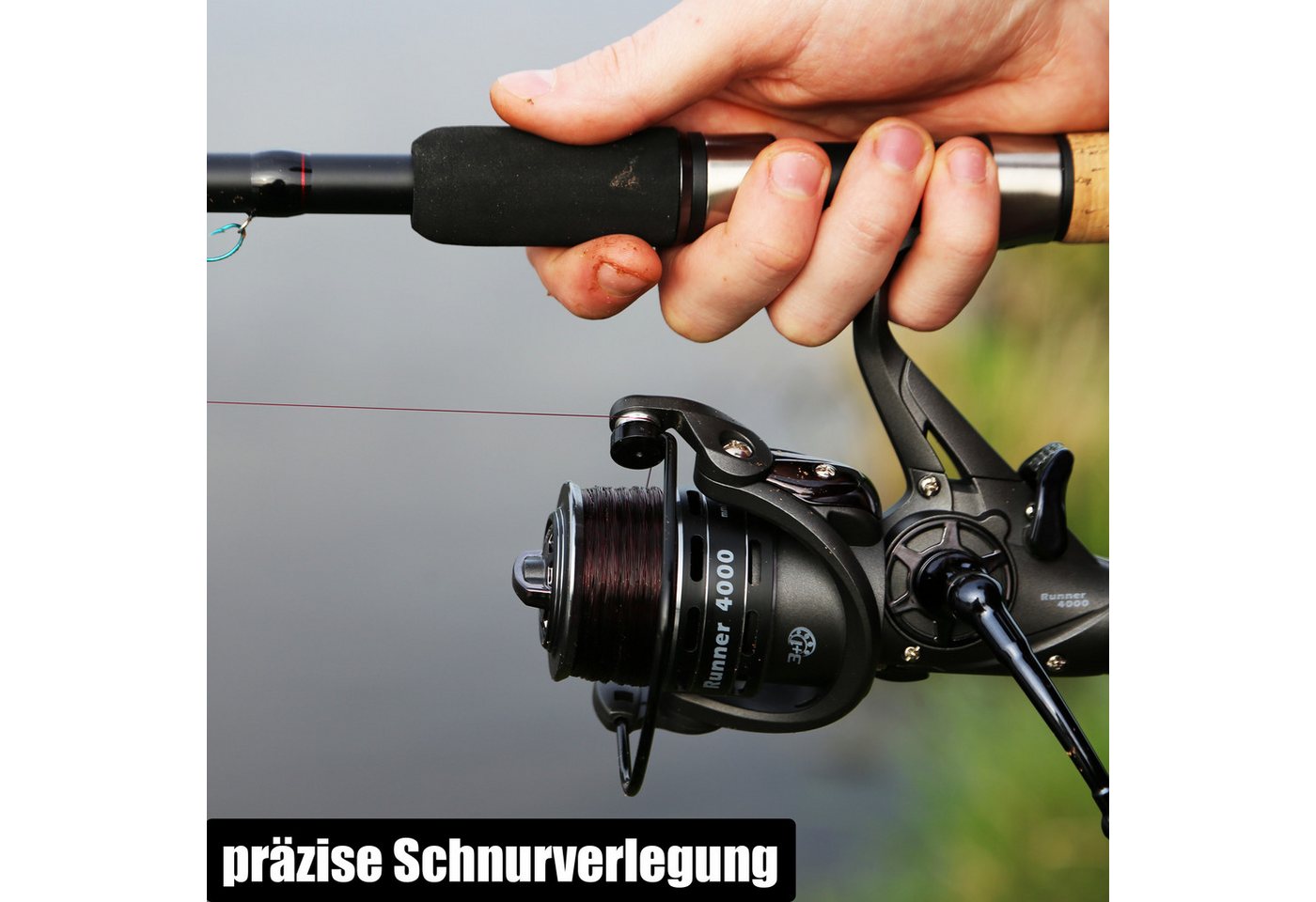 Paradox Fishing Freilaufrolle Runner 3000, 4000, 3000, 4000) Bild 2