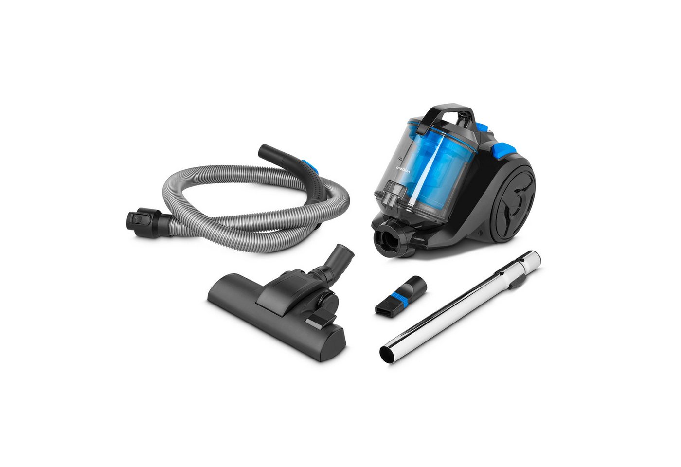 Medion® Bodenstaubsauger E2001 Beutelloser Zyklon-Staubsauger (MD12078), 800 W, beutellos, beutellos, 800W, 2L Behälter, HEPA-Filter Bild 5