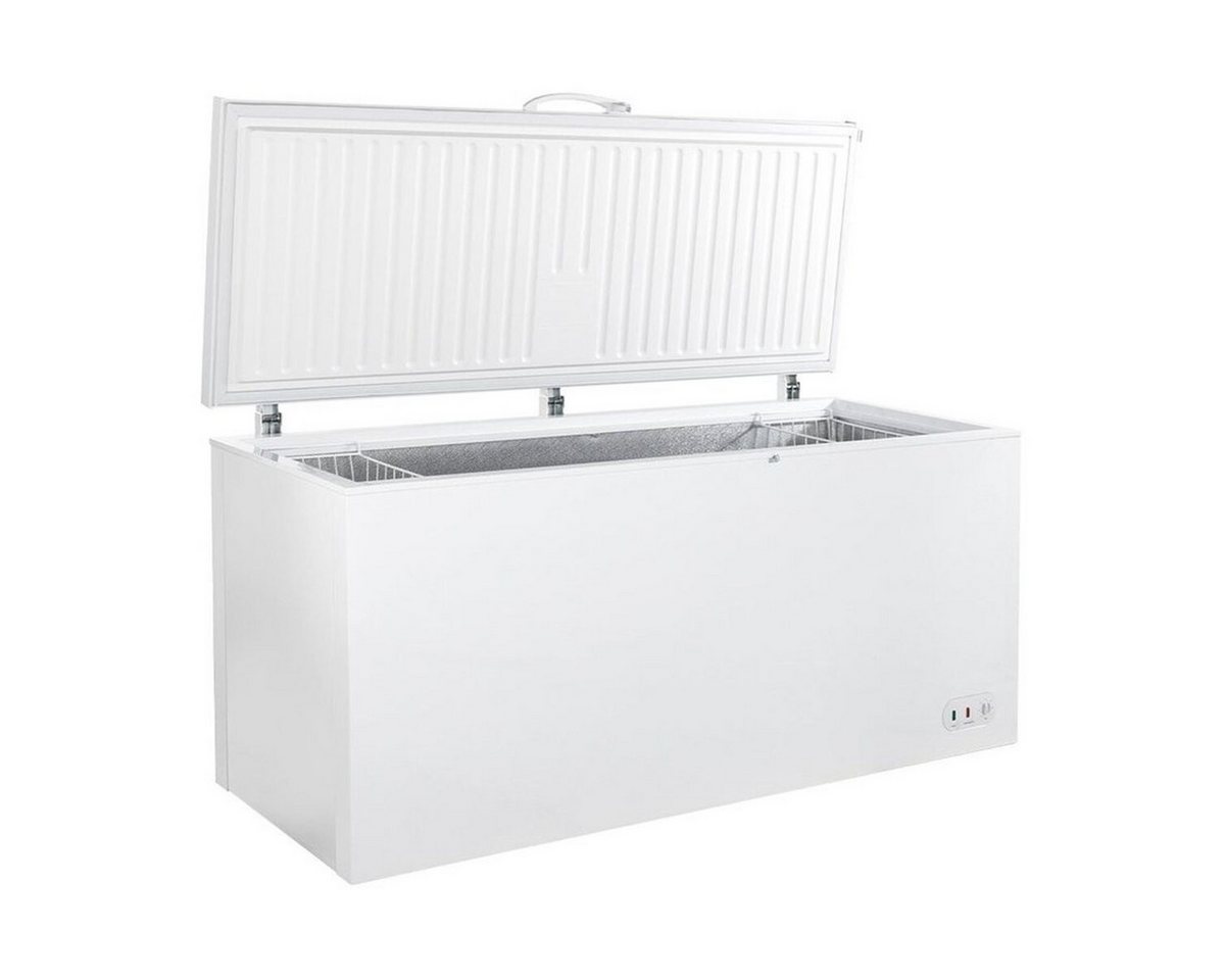 GastroHero Gefriertruhe Tiefkühltruhe ECO 650, 550L, Klappdeckel, abschließbar, Gastro TKTE650, 181.5 cm breit, Energieeffizienzklasse C, höhenverstellbare Füße, Gefriertruhe Bild 3