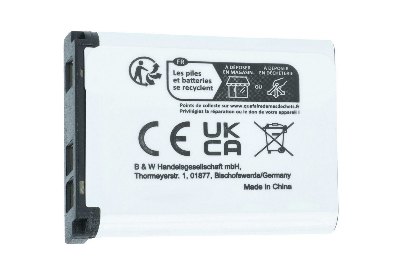 Extensilo Akku Ersatz für Fujifilm NP-45A, NP-45, NP-45B, NP-45S für Kamera / Kamera-Akku Akku Li-Ion 700 mAh (3,7 V, 2 St), Leistungsfähige Austausch-Akkus für Digitalkamera, Spiegelreflexkamera Bild 5