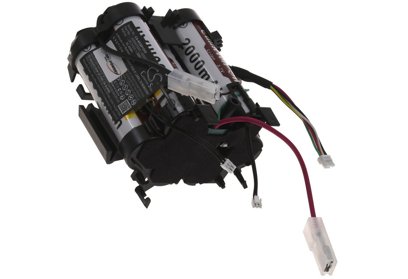 Powery Akku für AEG QX9-1-ANIM Staubsauger-Akku 2000 mAh (25.2 V) Bild 4