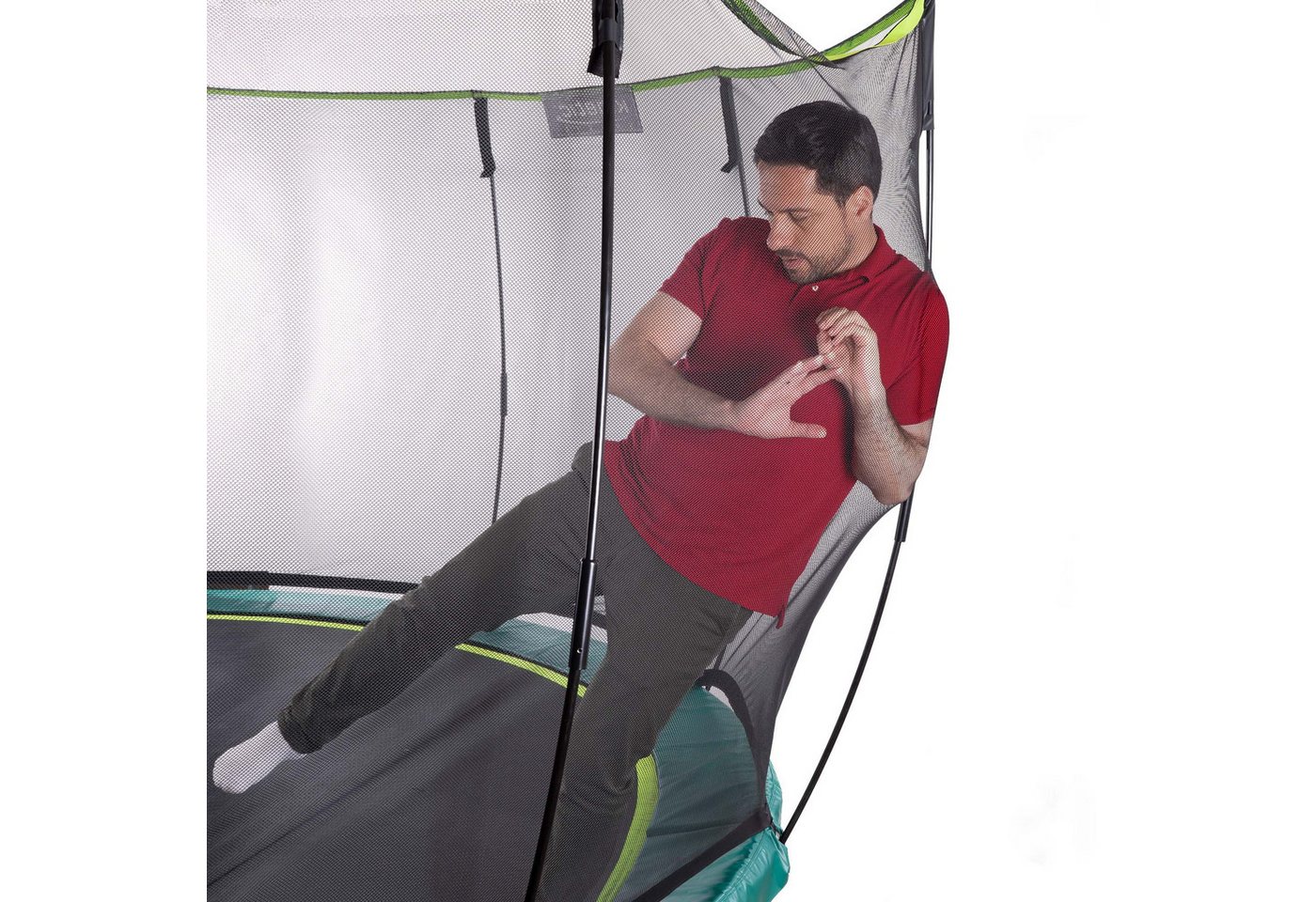 Kinetic Sports Trampolinnetz, Sicherheitsnetz für 'Bungee Safety Elite' Trampolin Bild 3