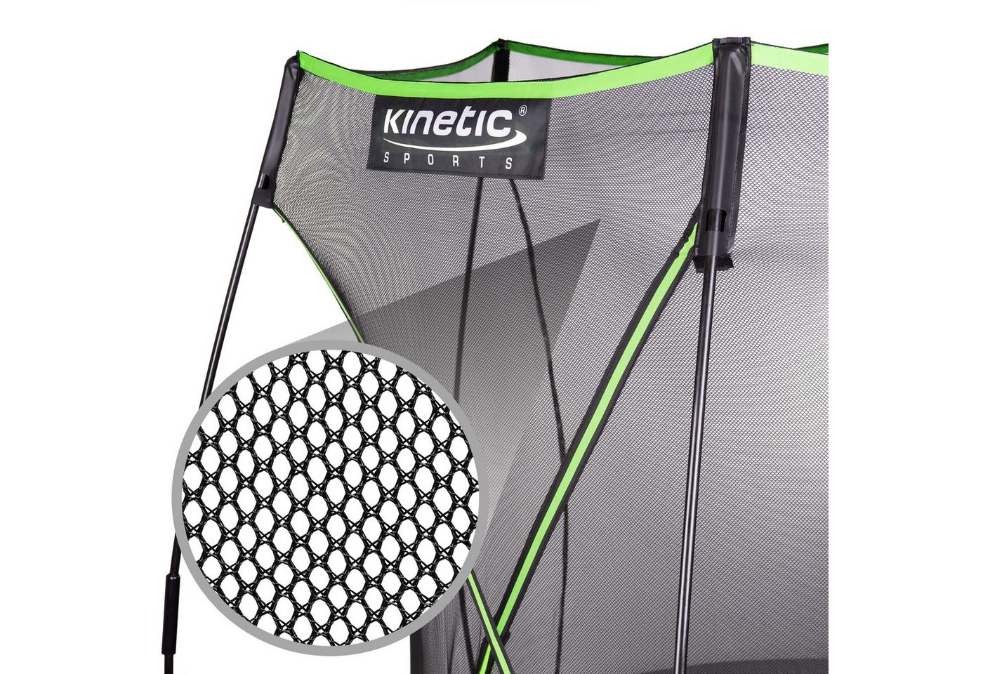 Kinetic Sports Trampolinnetz, Sicherheitsnetz für 'Bungee Safety Elite' Trampolin Bild 5
