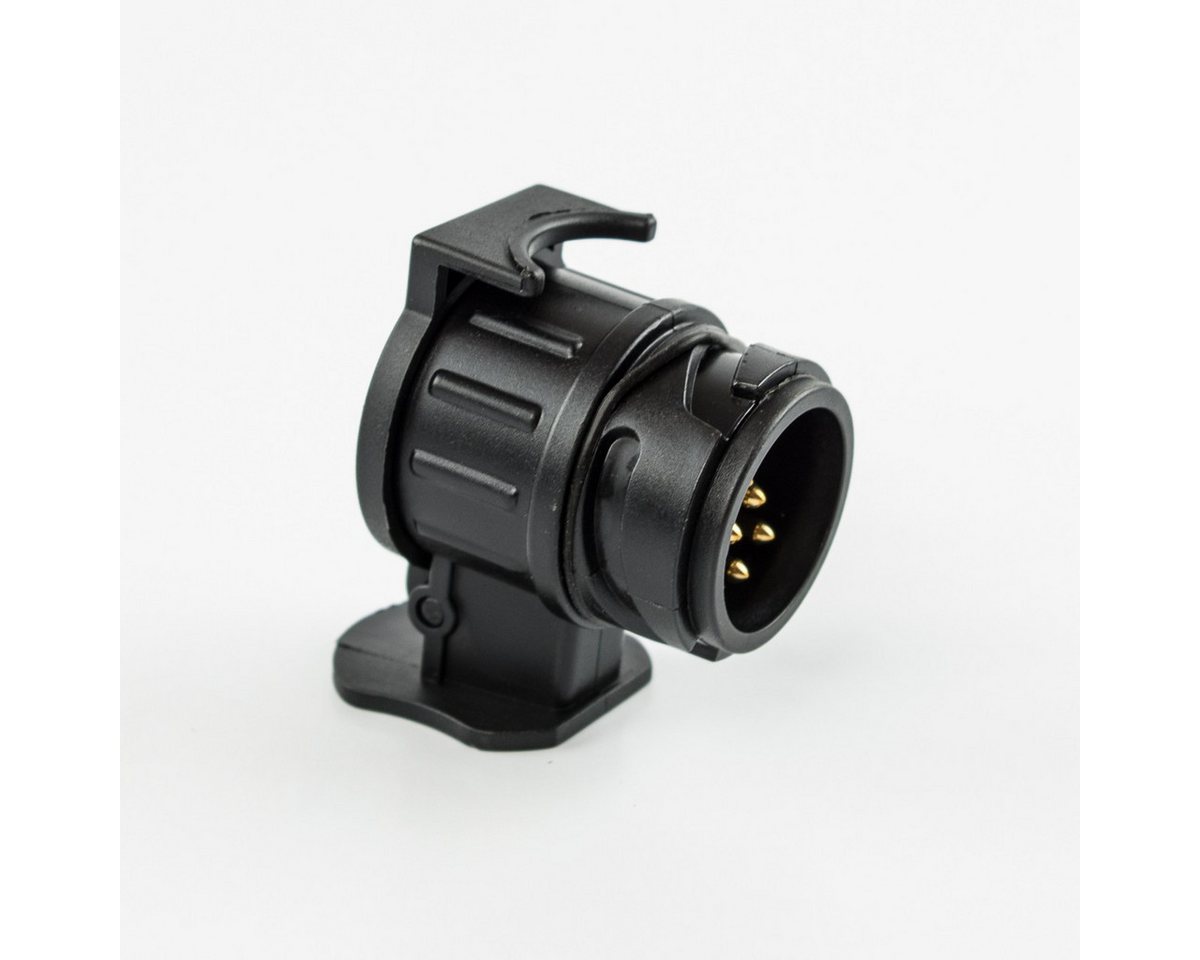 ProPlus 13>7 Kurz Adapter 13 poliger Stecker auf 7 polige Anhängersteckdose Anhänger-Adapter, sofort einsatzbereit
