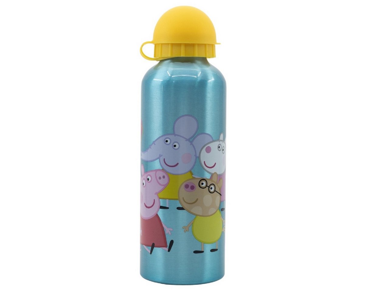 Peppa Pig Trinkflasche Distorsion Aluminium Trinkflasche 530 ml – Ideal für Fans Bild 3