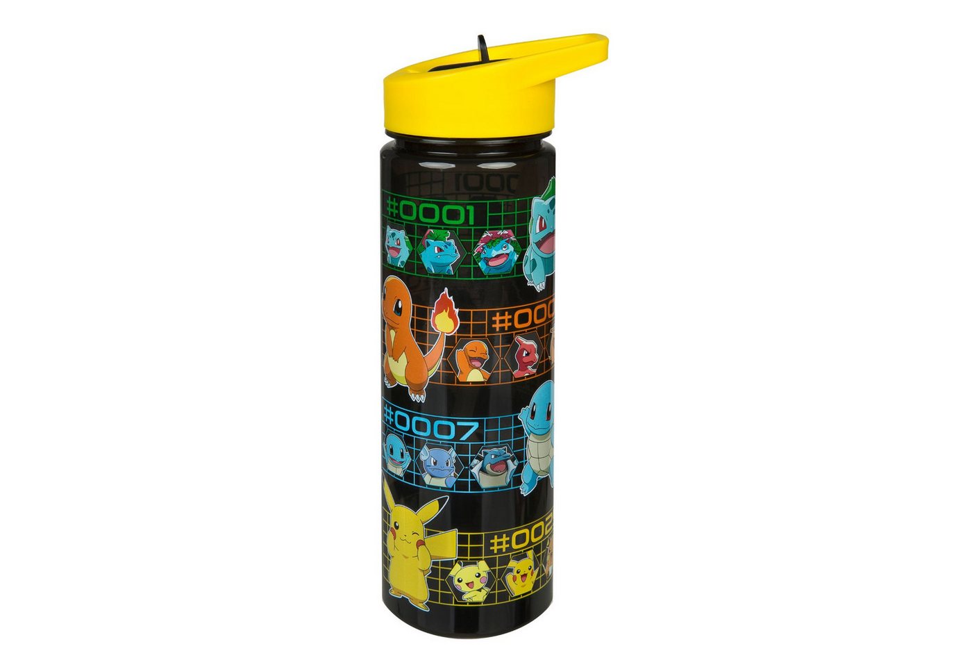 POKEMON JUEGO DE CARTAS Trinkflasche 600 ml Trinkflasche mehrfarbig Wasserflasche für Alltag Bild 2