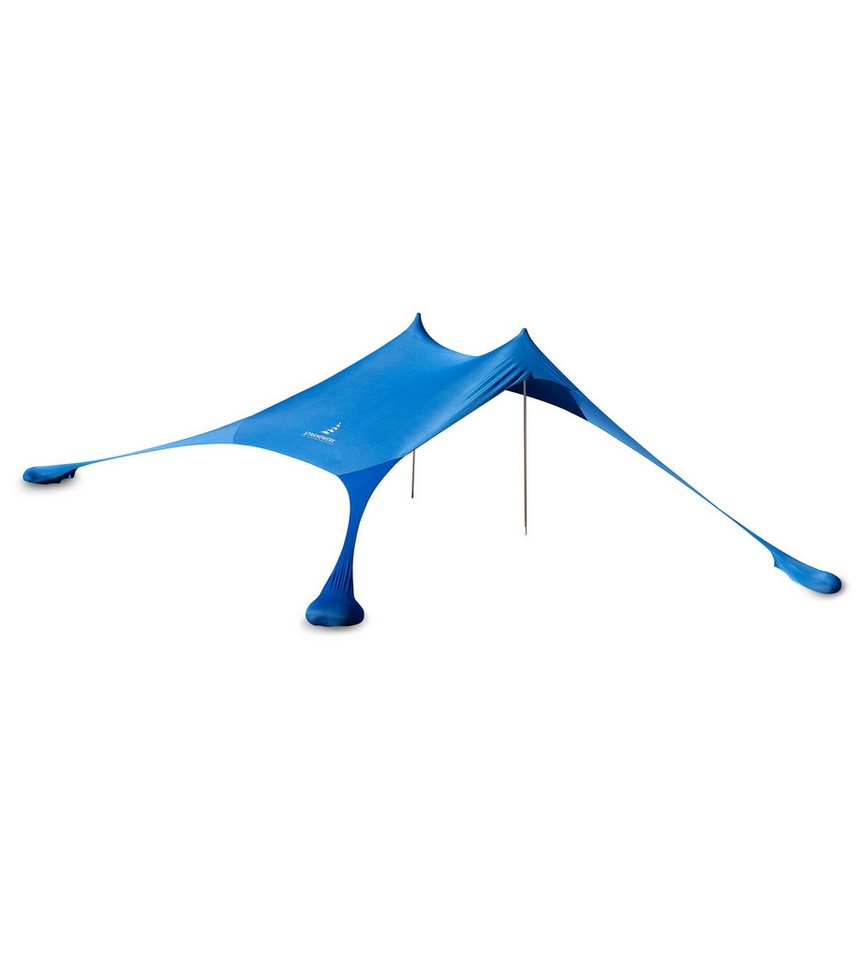 Strandwerk Strandmuschel Premium Lycra Strandzelt Pop-Up mit Alu-Stangen & Sandankern, Personen: 4 Bild 4