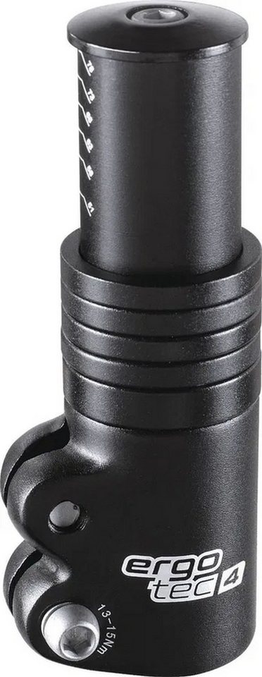 Ergotec Lenkervorbau Ergotec Vorbau-Adapter schwarz sand