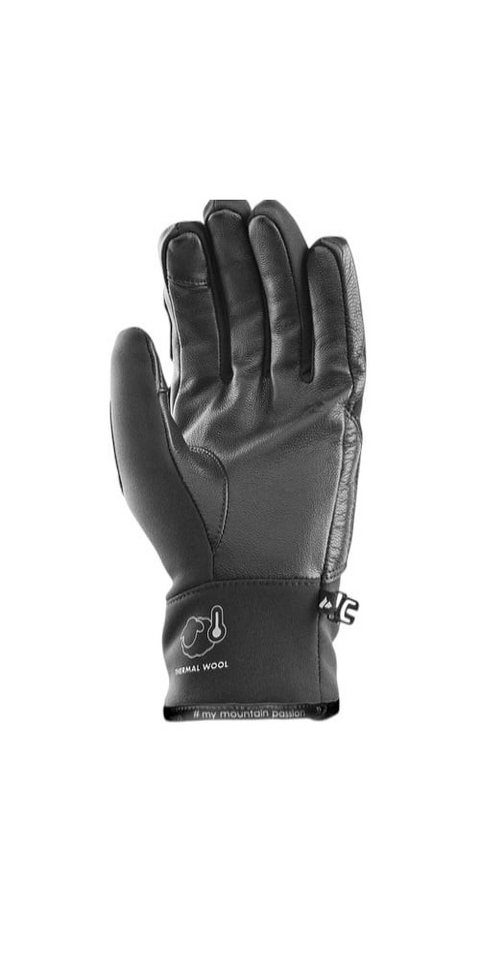 Zanier Multisporthandschuhe Handschuhe Weisskugel (Softshell, Lederinnenhand) schwarz - 1 Paar Bild 3