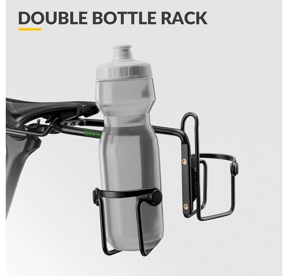 ROCKBROS Fahrradhalter 31210013001 (Zubehörset, Multifunktionshalter + Montagematerial), Zur Befestigung von Satteltasche und 2 Flaschenhaltern Bild 3