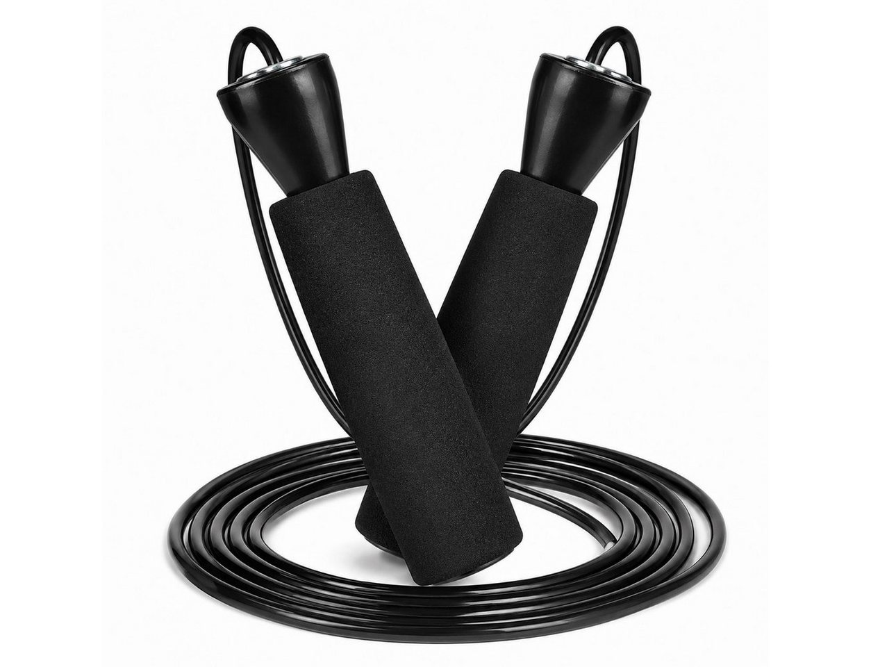 BAYLI Kurzhantel 2er Set - Springseil 280 cm Fitness Seilspringen für Erwachsene – Bild 5