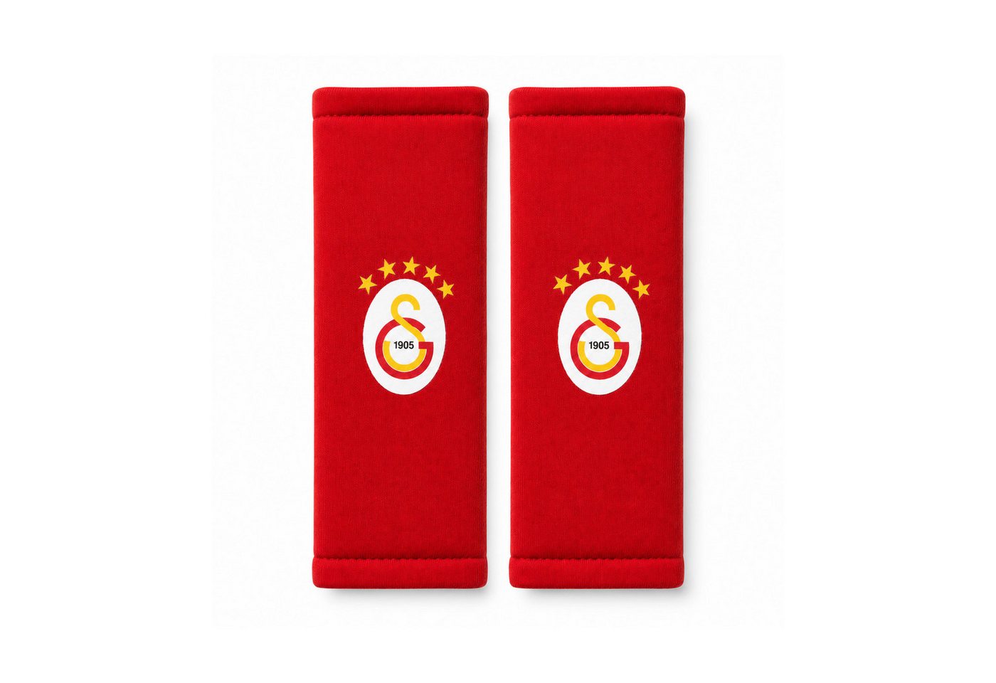 Jungengel Gurtpolster Gurtschoner Sicherheitsgurt 2er Set Auto Fanartikel Fußballdesign, (Set, 2 St., Geeignet für Fahrer-, Beifahrer- sowie Rücksitze. Universelle Passform), Wählbare Ausführungen: Galatasaray, Fenerbahce, Besiktas Bild 5