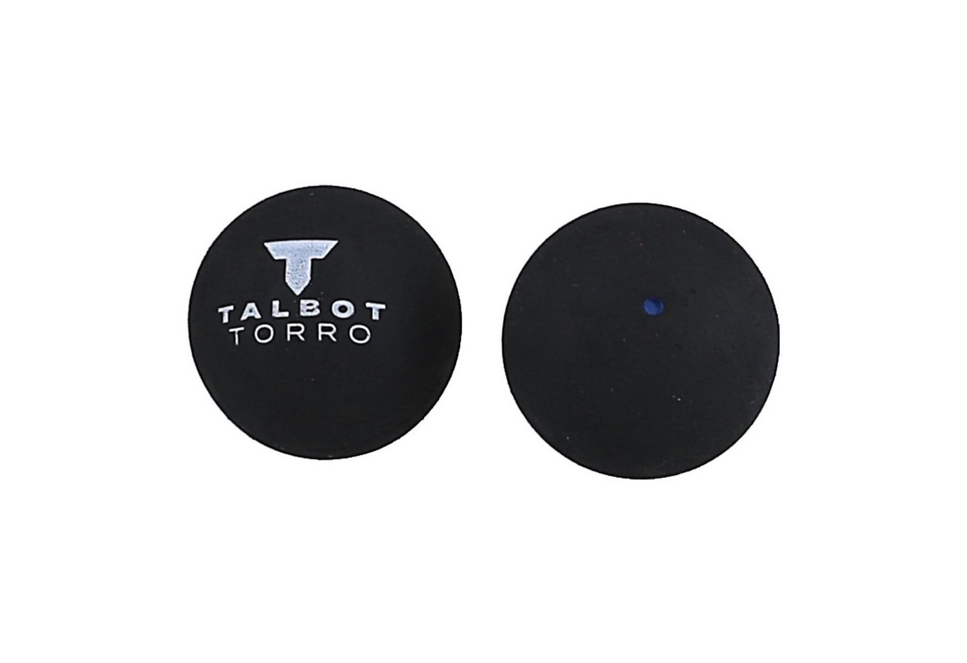 Talbot-Torro Squashball (1 blauer Punkt, Speed schnell) schwarz - 1 Ball