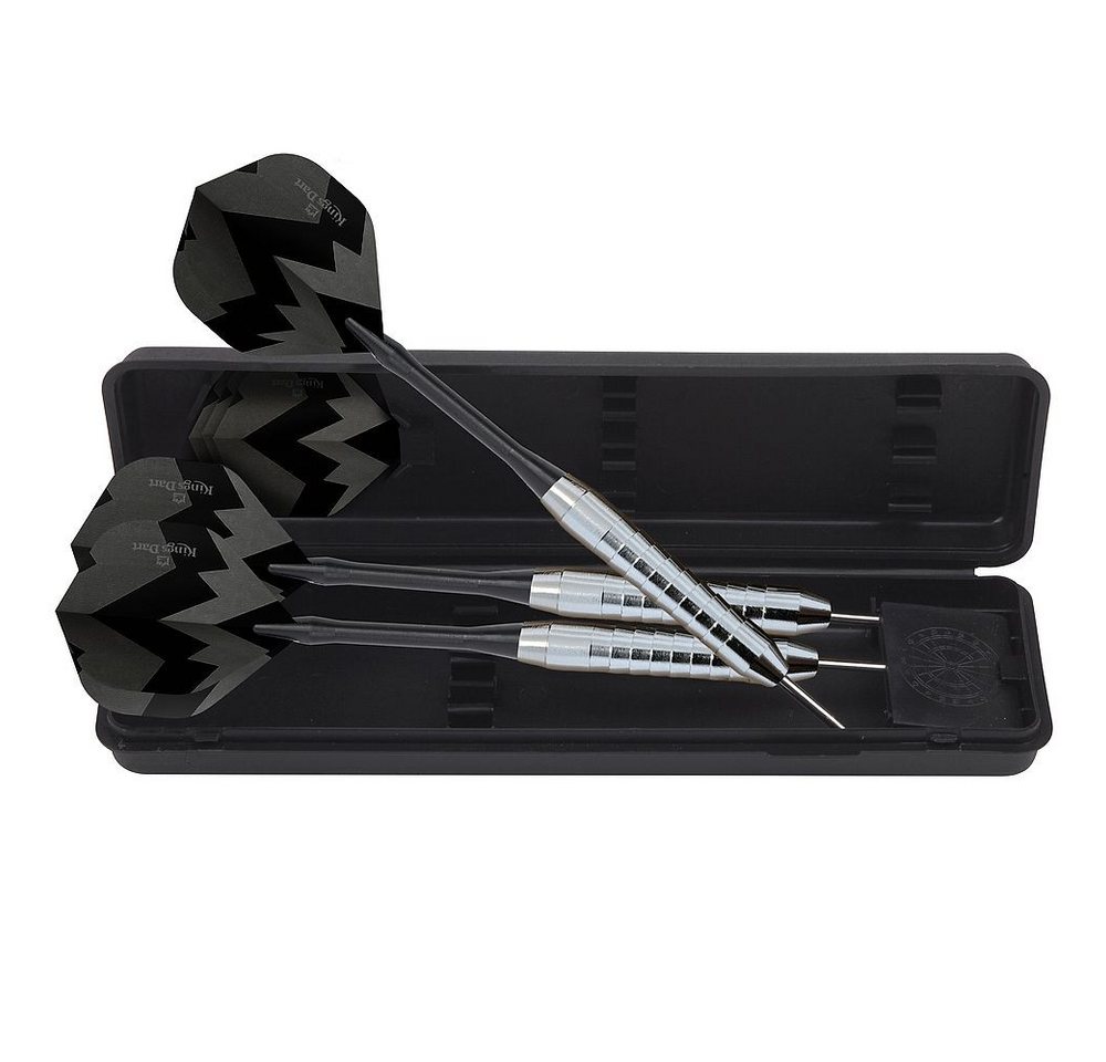 Kings Dart Dartpfeil Steeldarts Einsteiger, Set mit 3 robusten Anfänger-Dartpfeilen Bild 2