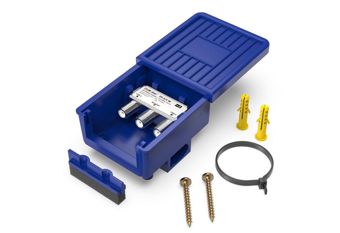 DUR-line SAT-Multischalter DUR-line DS 2-1 W - DiSEqC-Schalter Bild 4