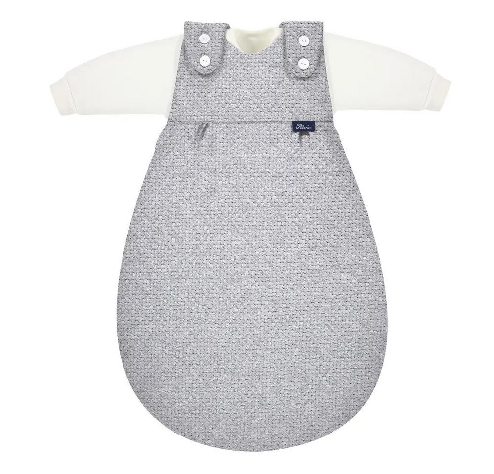 Alvi® Babyschlafsack ALVI Baby-Mäxchen -Special fabrics - 3teilig Pique Größe 68/74