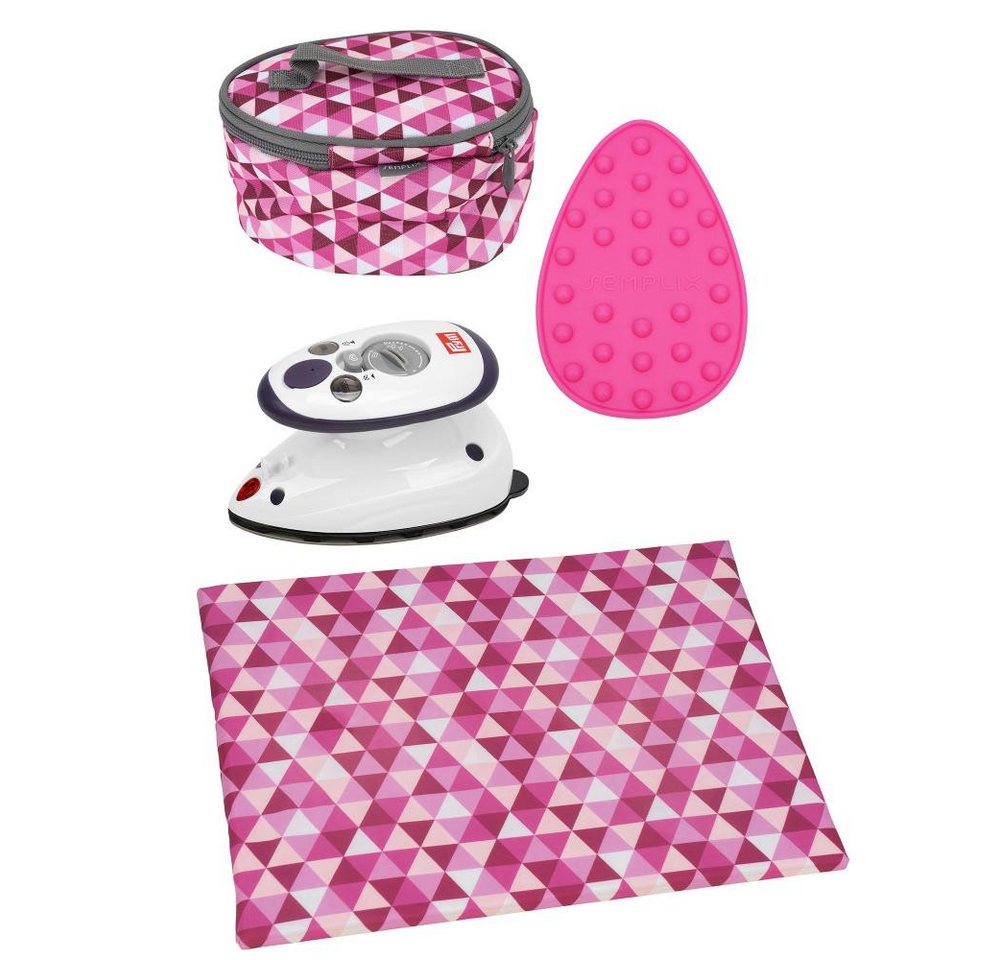 Semplix Dampfbügeleisen - Bügelset - Prym Mini-Dampfbügeleisen+Bügelunterlage+Tasche, 1800 W Bild 2
