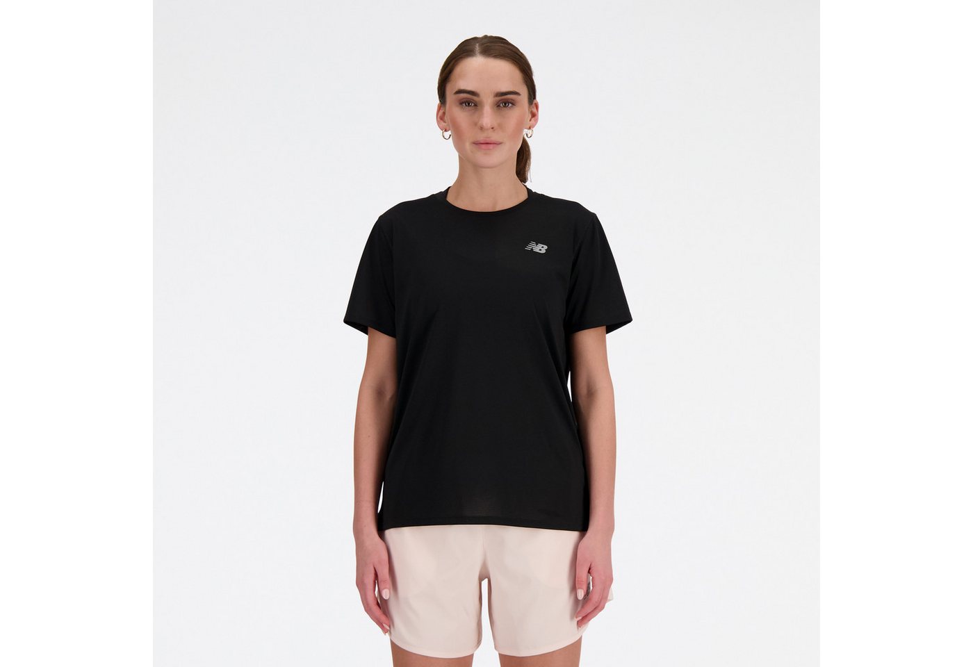 New Balance Laufshirt Sports Essentials T-Shirt Womens TOP-36327 Regular Fit, mit eingefasster Kante am Rundhalsausschnitt, Kurzarm Bild 3