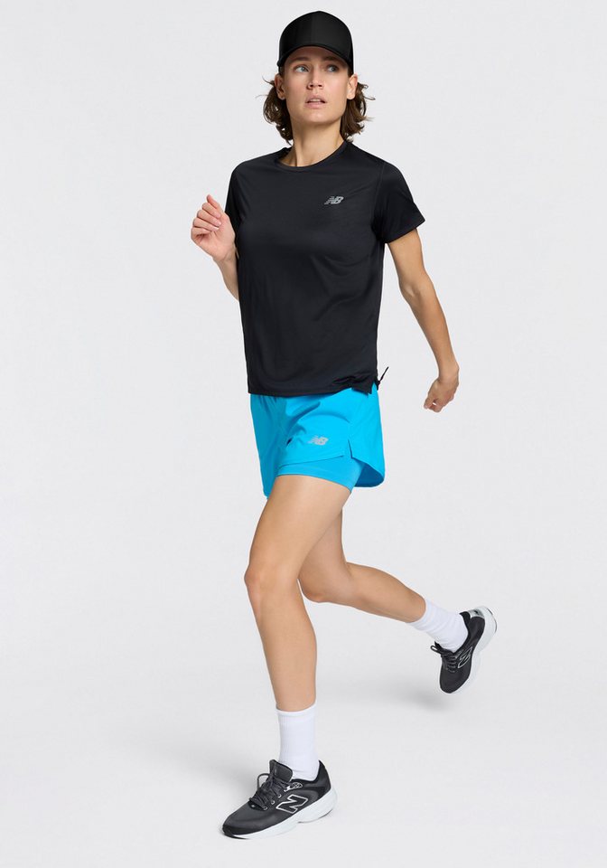 New Balance Laufshirt Sports Essentials T-Shirt Womens TOP-36327 Regular Fit, mit eingefasster Kante am Rundhalsausschnitt, Kurzarm Bild 4