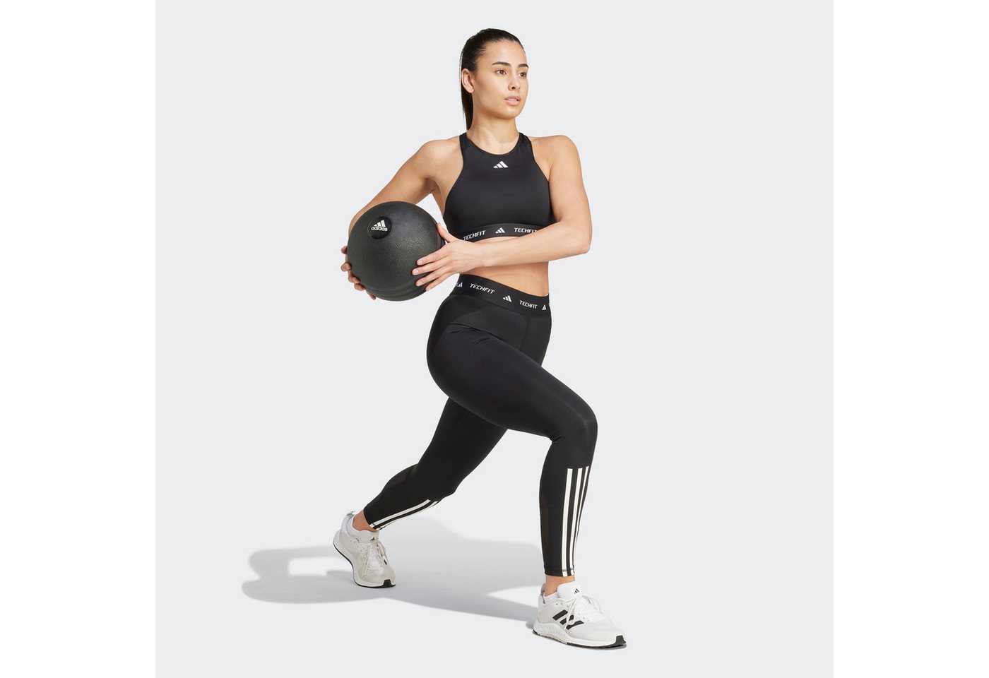 adidas Performance Trainingstights TF 3S 7/8 L mit Climacool® Technologie, in 7/8-Länge, eng anliegende Passform