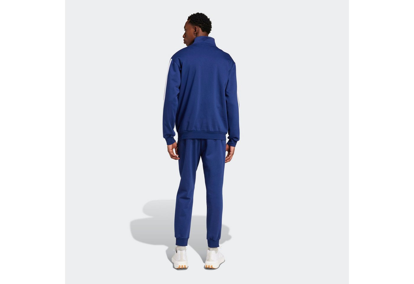 adidas Sportswear Trainingsanzug M 3S FL TT TS (2-tlg), zweiteiliges Set, für Sportmode und Streetwear Bild 2