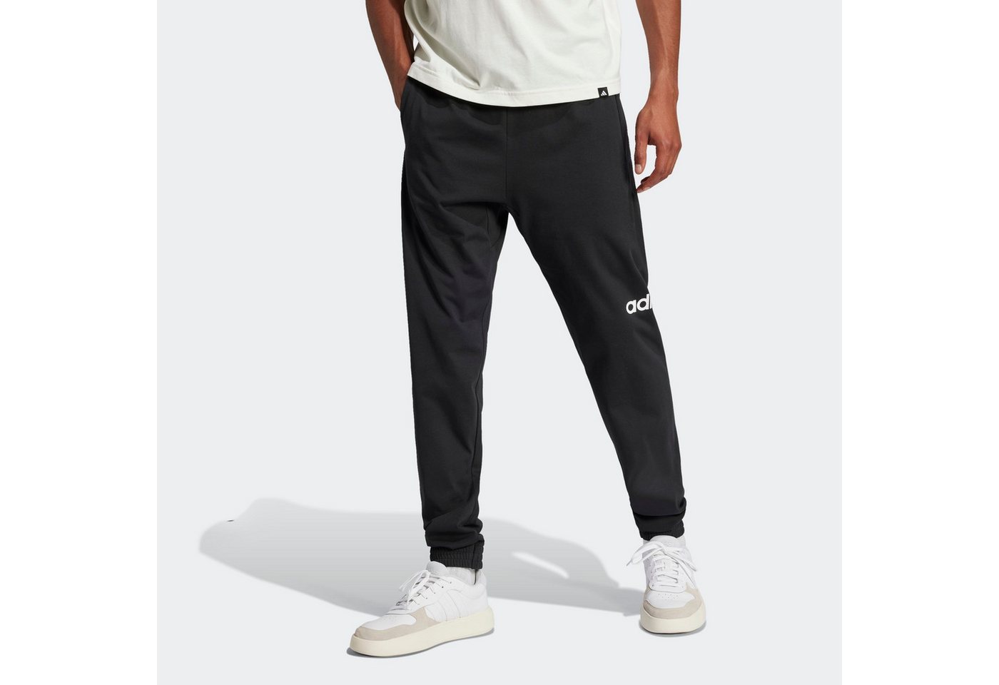 adidas Sportswear Sporthose M LIN SJ TE PT für Erwachsene, normal-weite Passform, aus Baumwolle und Polyester