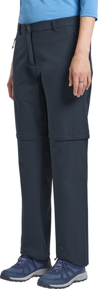 Jack Wolfskin Zip-off-Hose PICO TRAIL ZIP OFF PANTS W mit abnehmbaren Hosenbeinen, schnell trocknend, atmungsaktiv