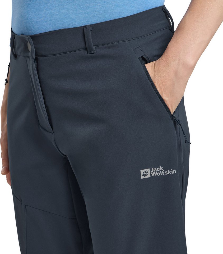 Jack Wolfskin Zip-off-Hose PICO TRAIL ZIP OFF PANTS W mit abnehmbaren Hosenbeinen, schnell trocknend, atmungsaktiv Bild 3