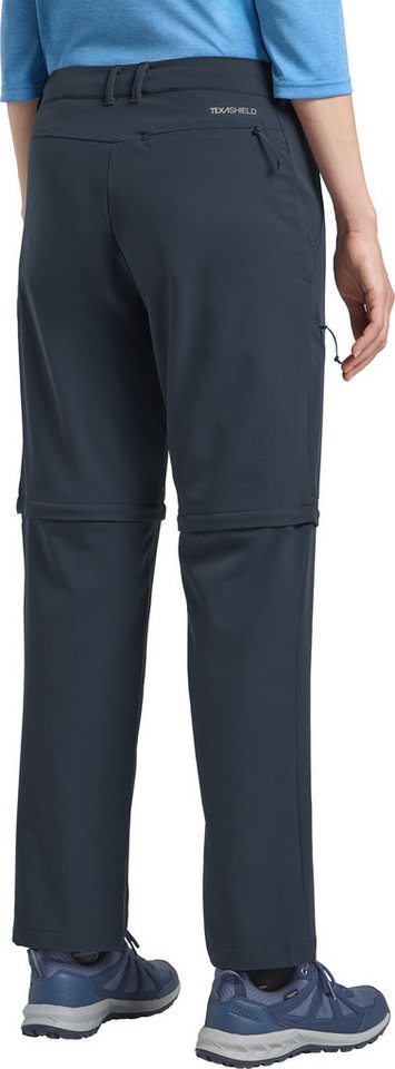 Jack Wolfskin Zip-off-Hose PICO TRAIL ZIP OFF PANTS W mit abnehmbaren Hosenbeinen, schnell trocknend, atmungsaktiv Bild 4