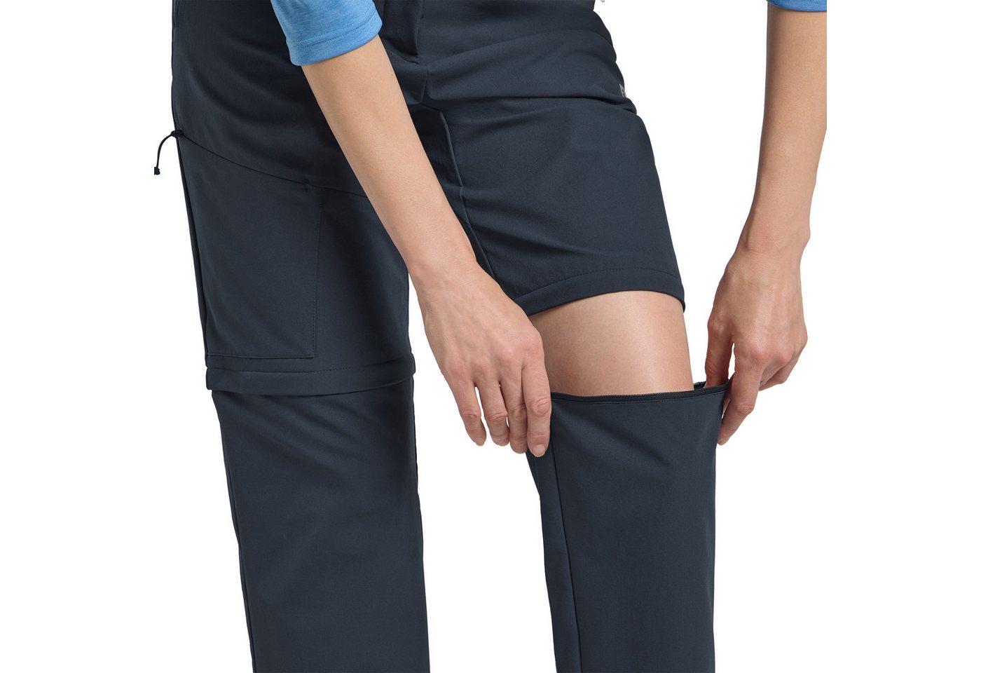 Jack Wolfskin Zip-off-Hose PICO TRAIL ZIP OFF PANTS W mit abnehmbaren Hosenbeinen, schnell trocknend, atmungsaktiv Bild 5