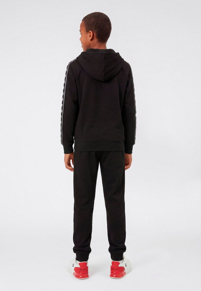Champion Jogginganzug Sport inspired Hooded Full Zip sweatsuit (2-tlg), für Kinder, mit Kapuze, zweiteiliges Set, aus Baumwolle und Polyester Bild 3