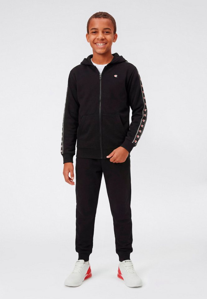 Champion Jogginganzug Sport inspired Hooded Full Zip sweatsuit (2-tlg), für Kinder, mit Kapuze, zweiteiliges Set, aus Baumwolle und Polyester Bild 5