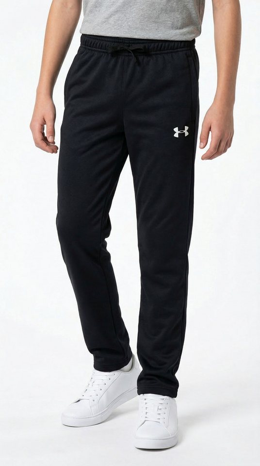 Under Armour® Sporthose UA BRAWLER 3.0 TAPERED PANT für Jungs sportlicher Schnitt, aus Polyester, Tapered Passform, für Jugendliche