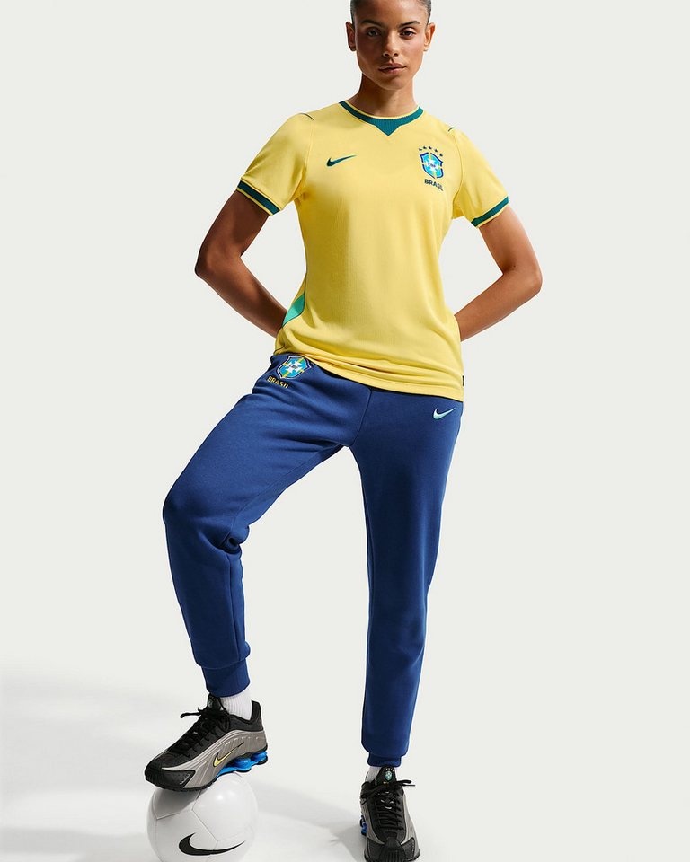 Nike Fußballtrikot Brasilien 2026 Heimstadion Replika-Fußballtrikot (Damen) für Training und Freizeit, mit Dri-FIT-Technologie Bild 3