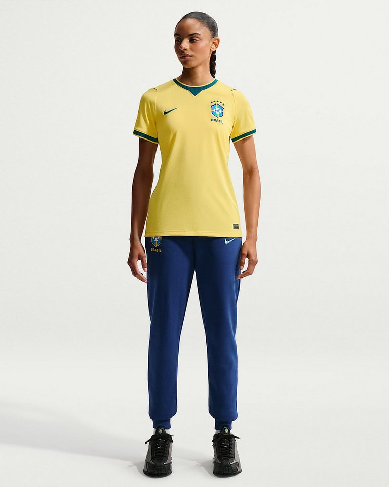 Nike Fußballtrikot Brasilien 2026 Heimstadion Replika-Fußballtrikot (Damen) für Training und Freizeit, mit Dri-FIT-Technologie Bild 4