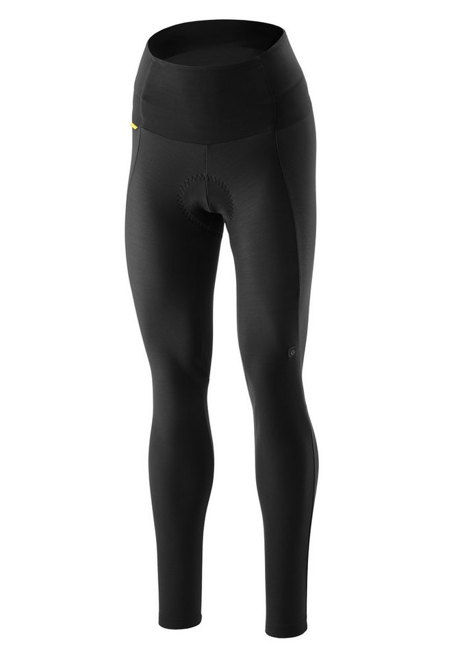 Gonso Fahrradhose Essential Tight High Waist Therm W Damen Radhose mit Dry Up Air Sitzpolster, Tight Fit Bild 3