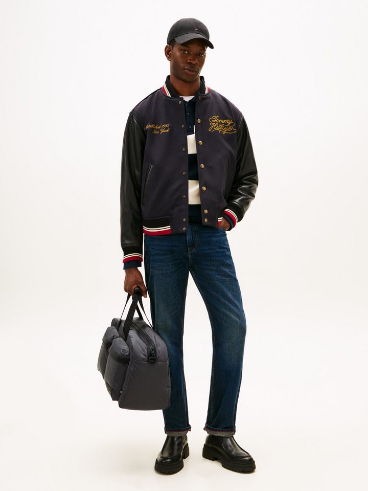 Tommy Hilfiger Weekender TH REPREVE DUFFLE, Men Umhängetasche, Reistasche, Urlaubstasche mit Logo-Aufnäher
