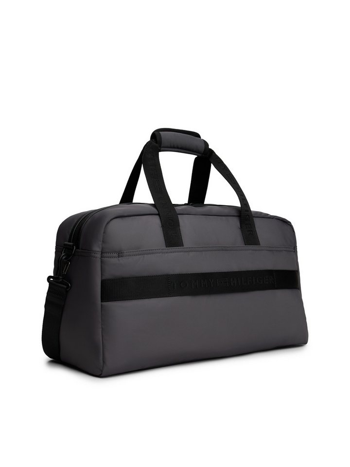 Tommy Hilfiger Weekender TH REPREVE DUFFLE, Men Umhängetasche, Reistasche, Urlaubstasche mit Logo-Aufnäher Bild 2