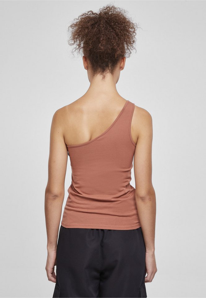 URBAN CLASSICS Tanktop Urban Classics Damen Ladies Asymmetric Top (1-tlg) Bild 4