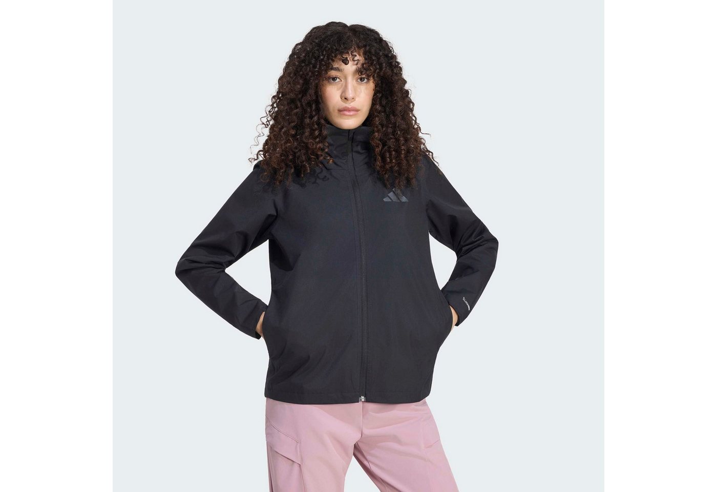 adidas TERREX Outdoorjacke W MT ESS 2L R J mit climaproof® Technologie, aus Polyester Bild 4