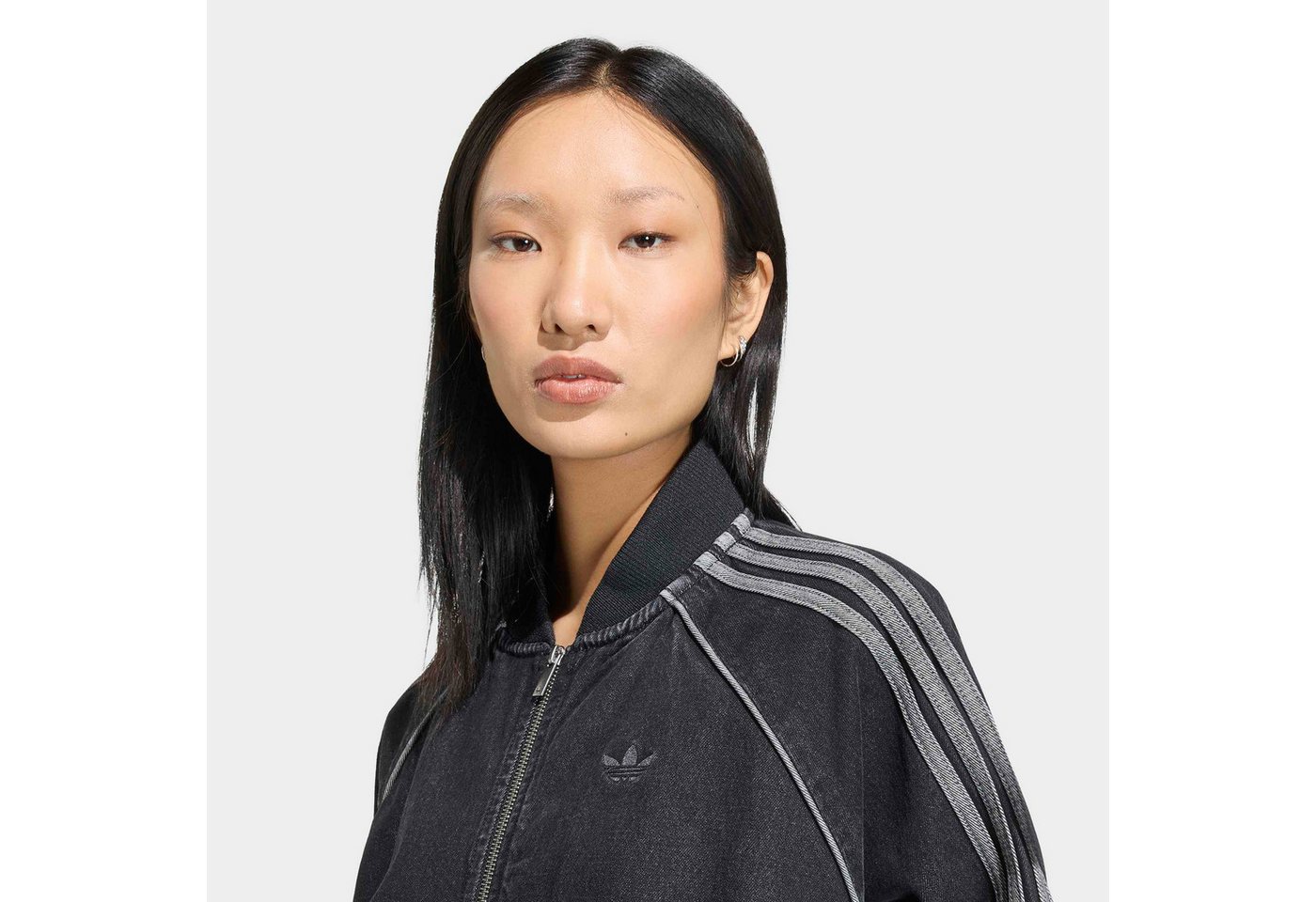 adidas Originals Outdoorjacke SST OVERSIZE DENIM ORIGINALS für Erwachsene, mit Reißverschluss, aus Baumwolle Bild 3