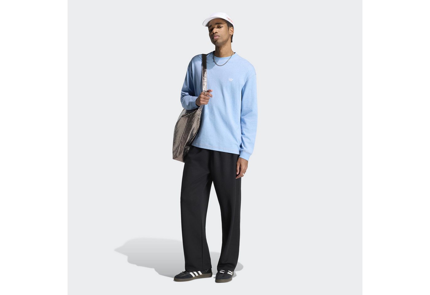 adidas Originals Sporthose TREFOIL ESSENTIALS, OFFENER SAUM Bild 2
