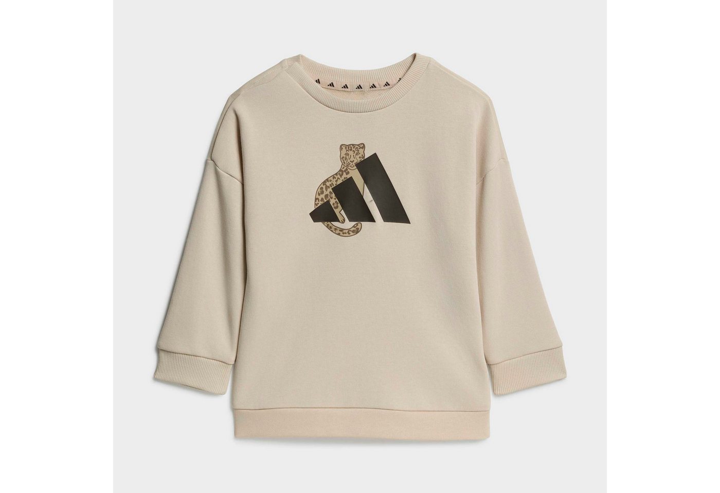 adidas Sportswear Trainingsanzug IG AN 3S SET (2-tlg), zweiteiliges Set, für Babys, aus Baumwolle und Polyester
