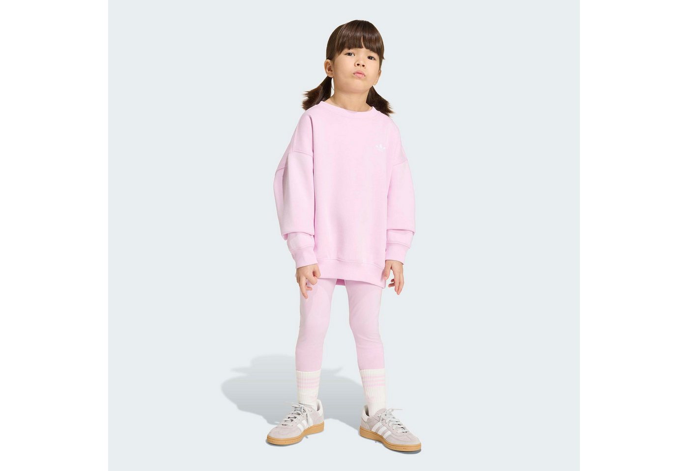 adidas Originals Trainingsanzug CREW LEG SET (2-tlg), für Kinder, 2-teilig, aus Baumwolle und Polyester Bild 5