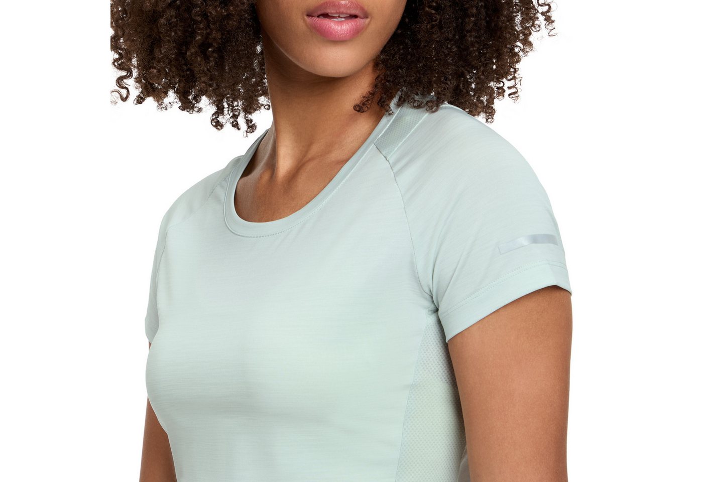 Energetics Laufshirt DA.-T-SHIRT EVII SHORT SLEEVE W reflektierende Druckelemente, mit Mesh-Einsätzen unter den Armen Bild 4