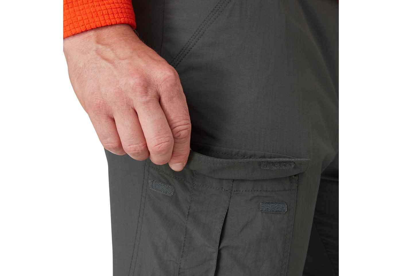 McKINLEY Outdoorhose HE.-ABZIPPHOSE AMITE III MN mit abzippbaren Beinen, feuchtigkeitsableitend, schnelltrocknend Bild 2