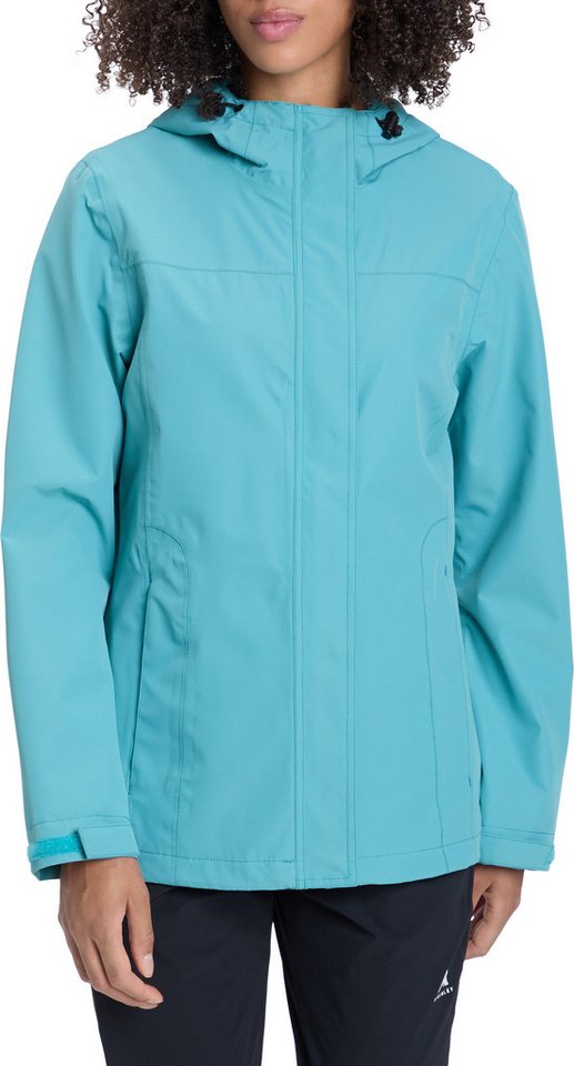 McKINLEY Outdoorjacke DA.-REGENJACKE CARLIDE W für vielseitige Outdoor-Aktivitäten, komprimierbar in Innentasche