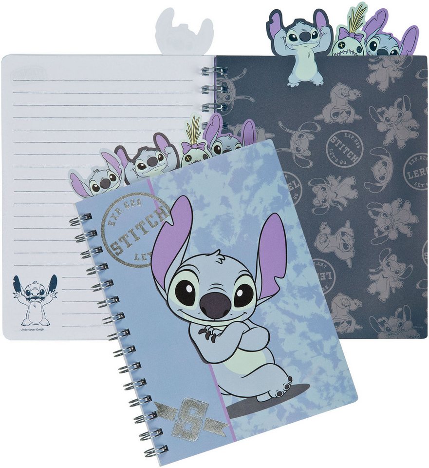 UNDERCOVER Kinderrucksack Stitch (Set, 3-tlg), inkluisve Notizbuch A5 und Mäppchen Bild 5